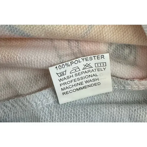 Halloween Pattern Cat Funky Geometric Hoodie Size XXL - Picture 7 of 7